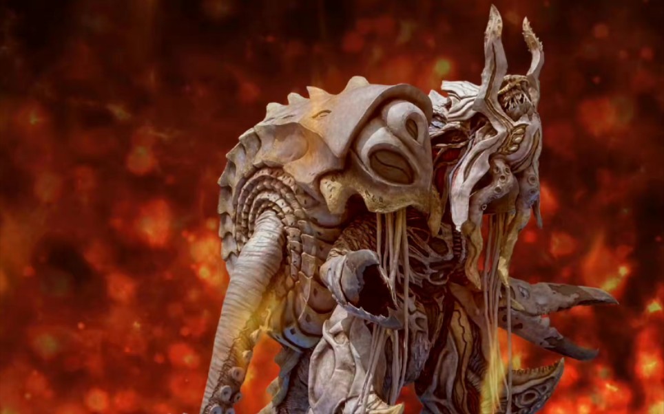 《特利迦奥特曼》;黑暗支配者—邪神,梅加洛杰厄(第一形态)& 梅加洛