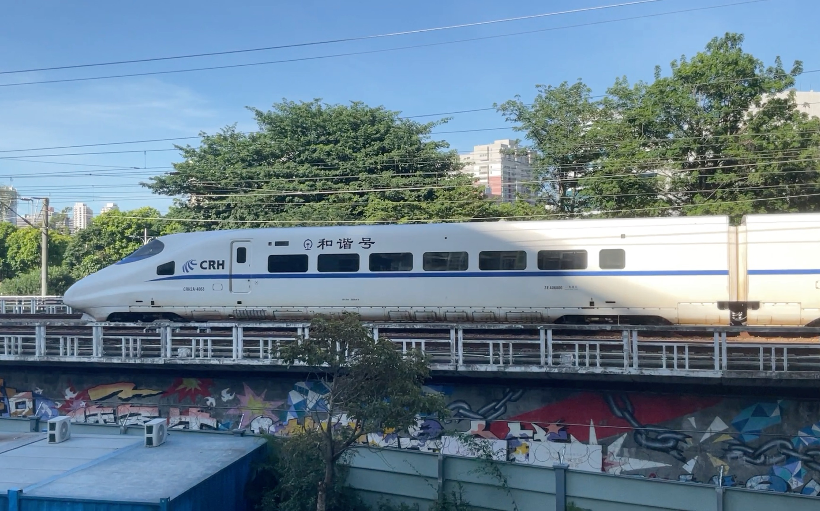 crh2a统型动车组我拍到了!