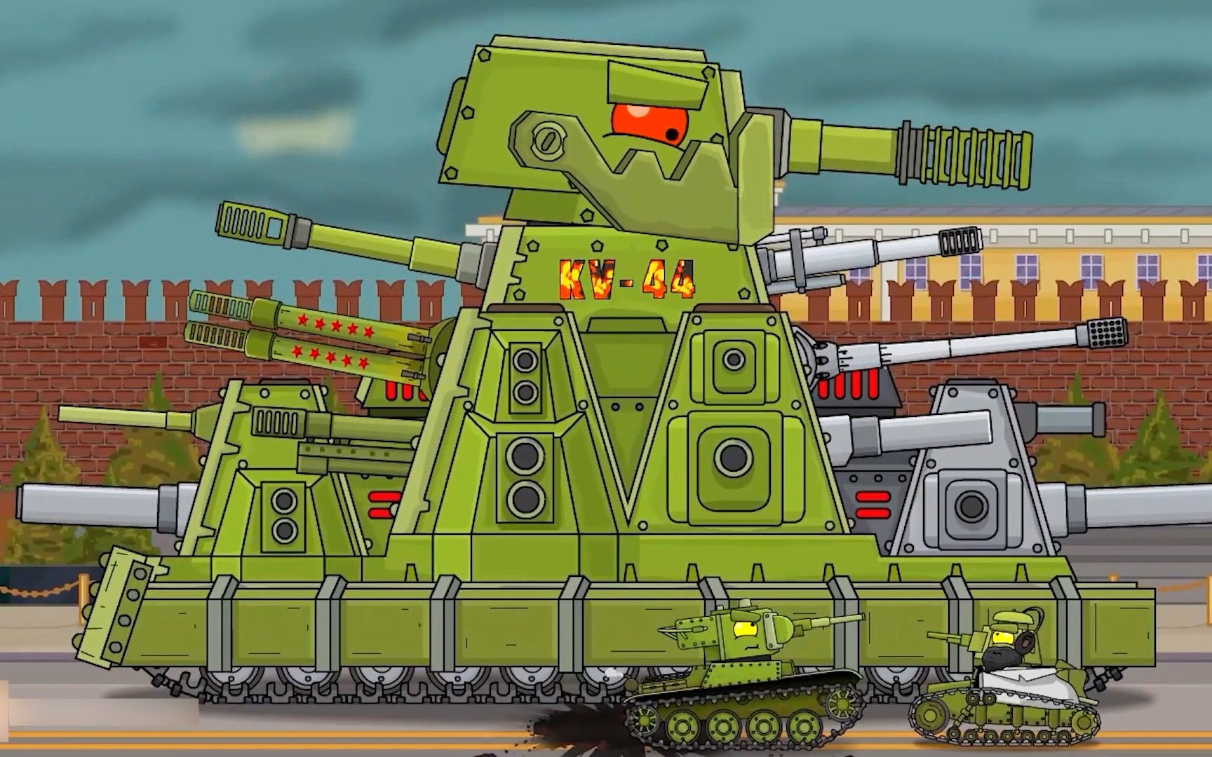 苏联ms1坦克机械师们成功制造出了kv44,t26和tg5获得新生