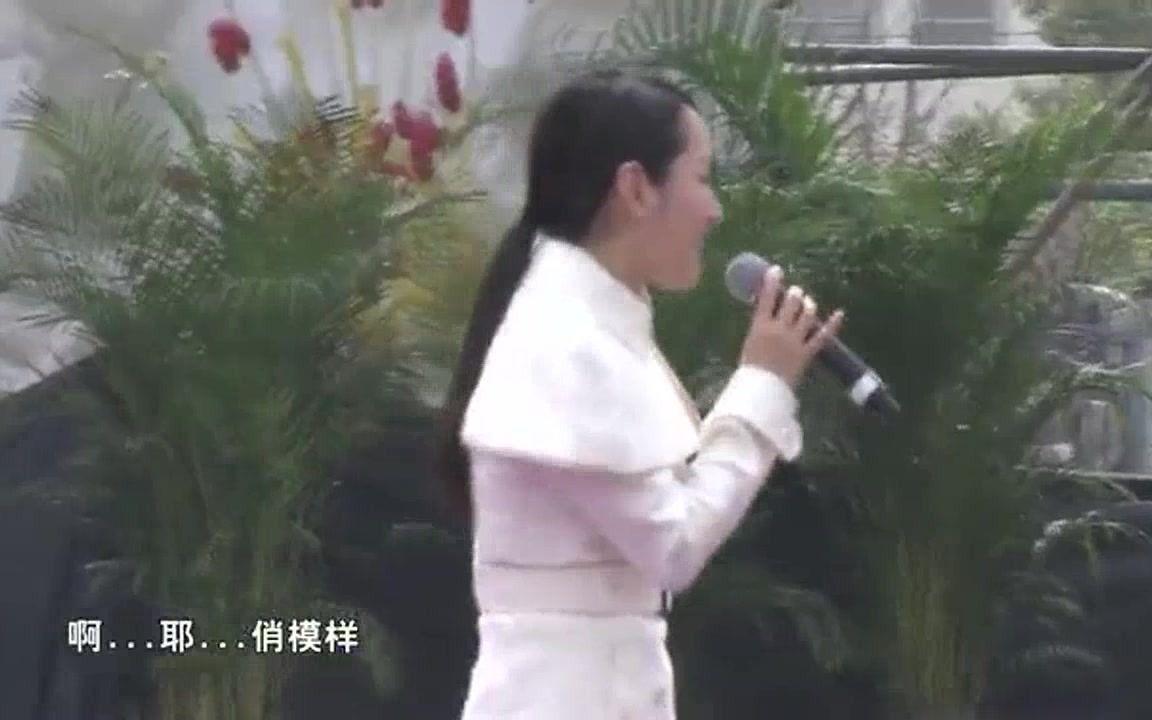 [图]20130318四川广元苍溪第十一届梨花节大型演唱会-杨钰莹《茶山情歌+轻轻地告诉你》