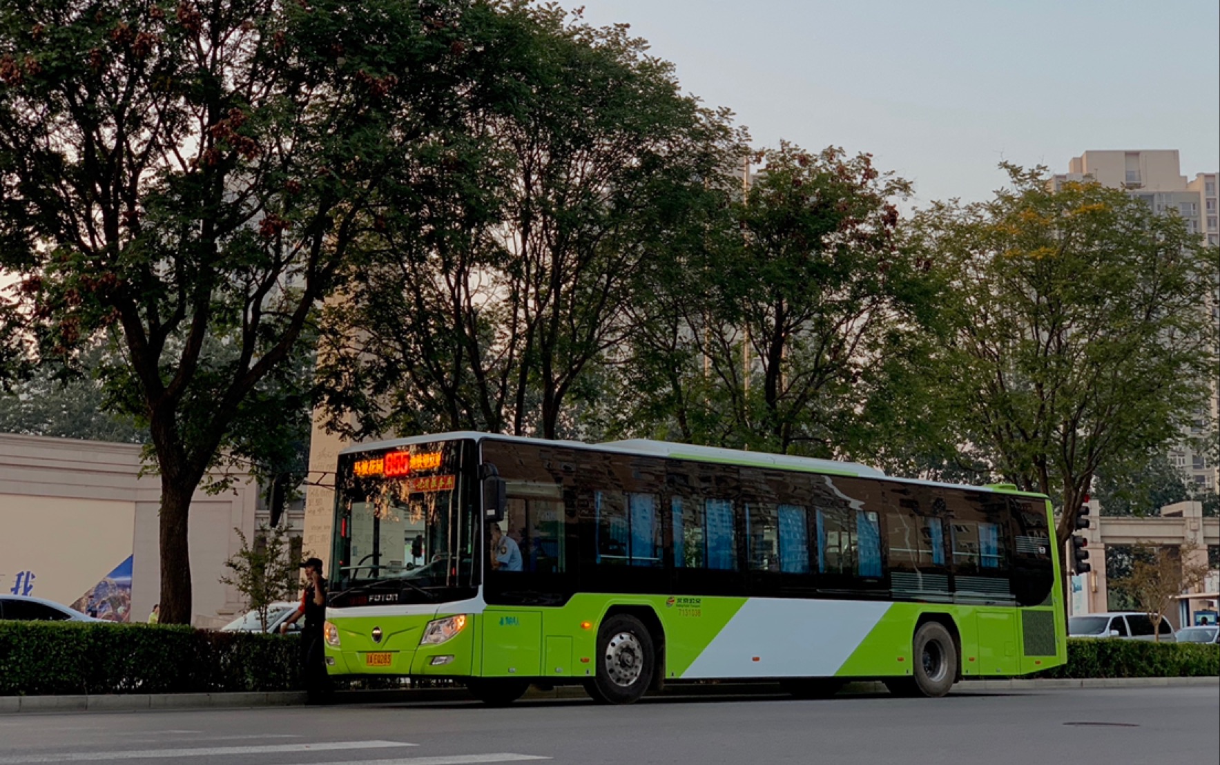 交通pov89顺望大动脉北京公交855路马坡花园地铁望京站全程第一视角