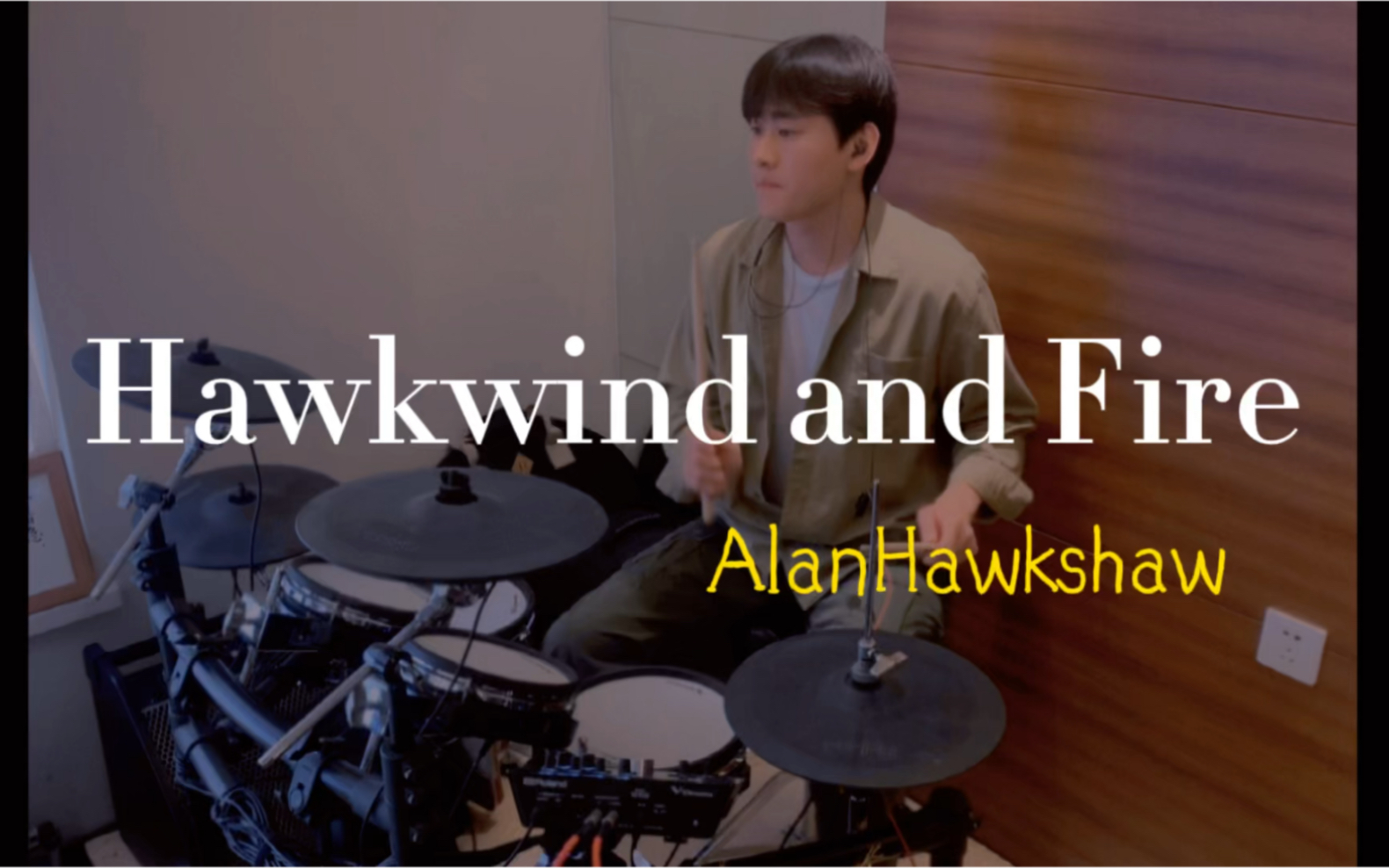 [图]练鼓日记 4.Hawkwind and Fire_AlanHawkshaw喜剧大会《先生请出山》原版配乐