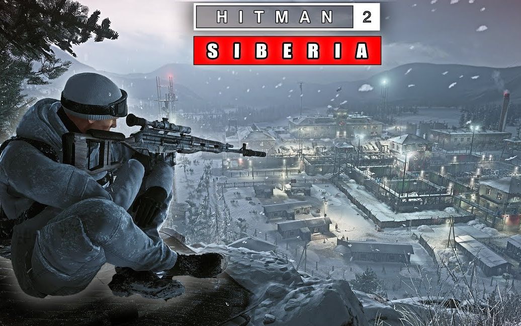 [图]【杀手2】西伯利亚监狱{罪与罚}|沉默刺客SA|HITMAN™ 2 |Siberia Sniper Assassin|The Prison|国外大神操作