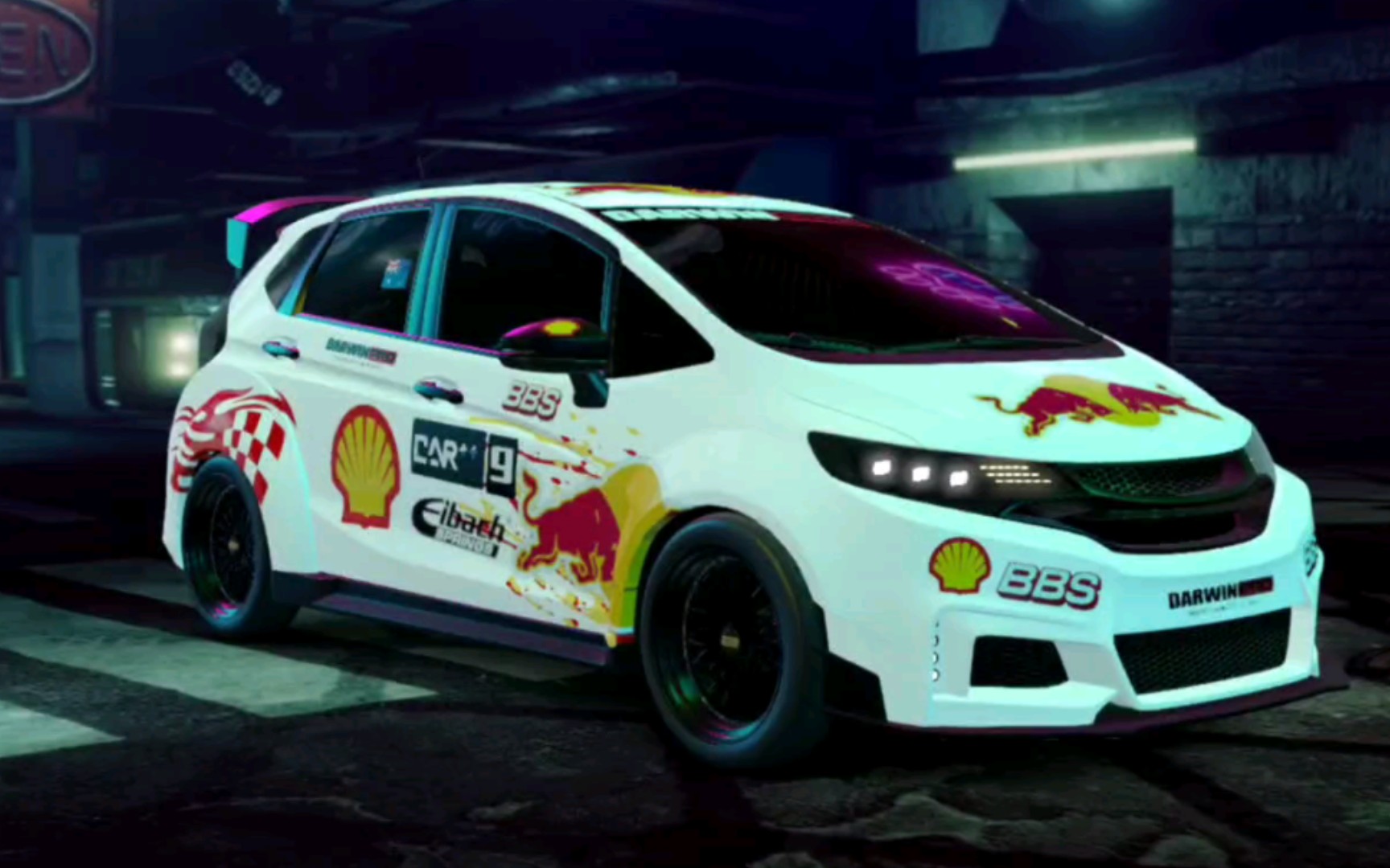 [car  /本田]本田飞度改装/仿拉力赛车涂装