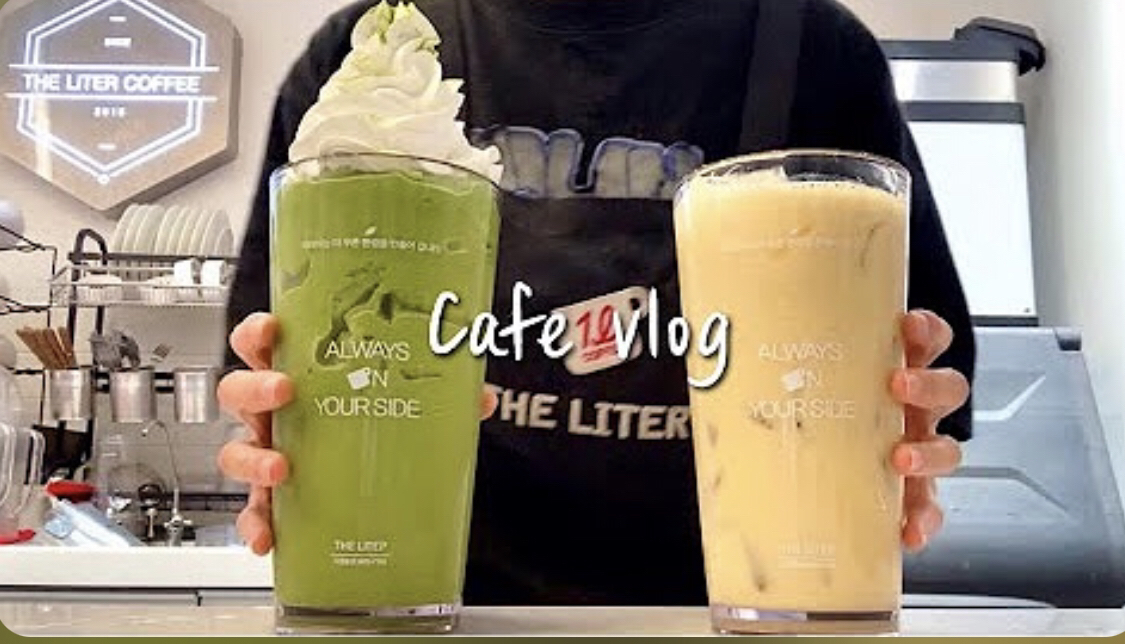 【NAJING 中字】cafe vlog|适合绿茶爱好者口味的颜色!|治愈解压|饮料制作白噪音哔哩哔哩bilibili