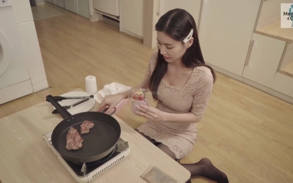 上班族智秀下班后的做饭日常