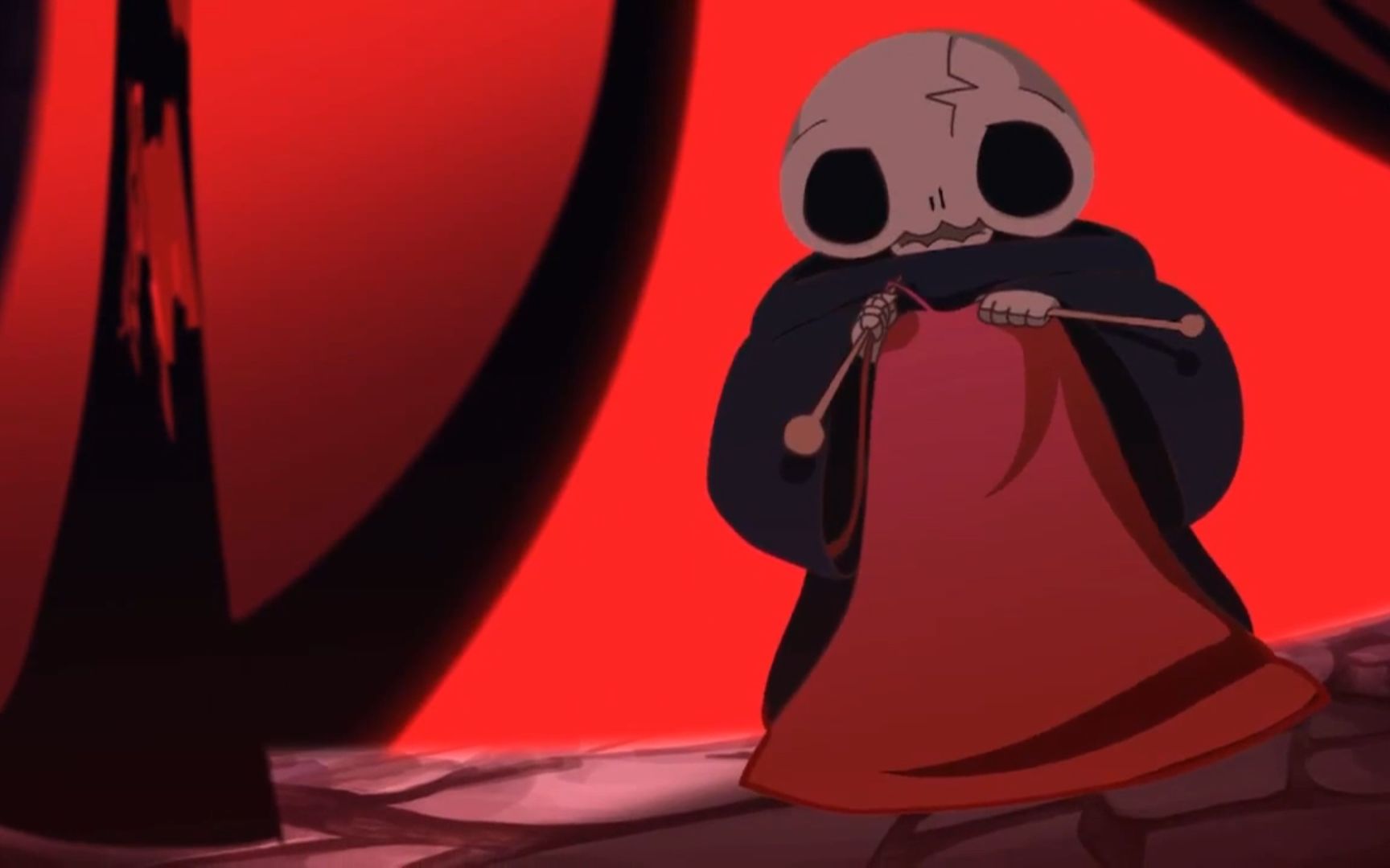 死神把儿子送去死神培训班,儿子却不愿当死神,反而爱上了织毛衣