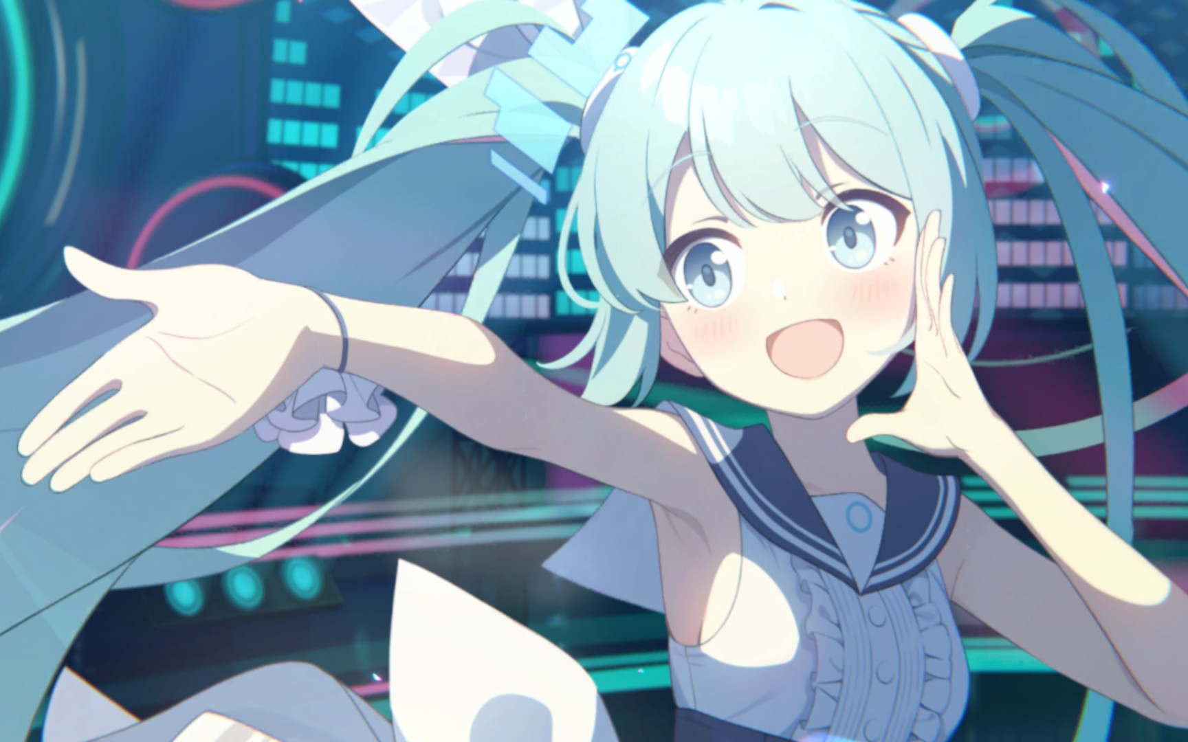 【碧蓝档案/初音未来】blue new world