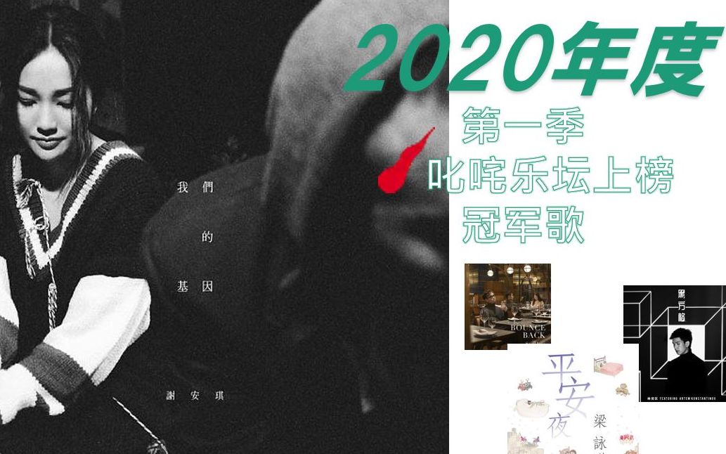 [图]【新·广东歌】早一点摆脱密云 2020年第一季叱咤冠军歌曲回顾（上）