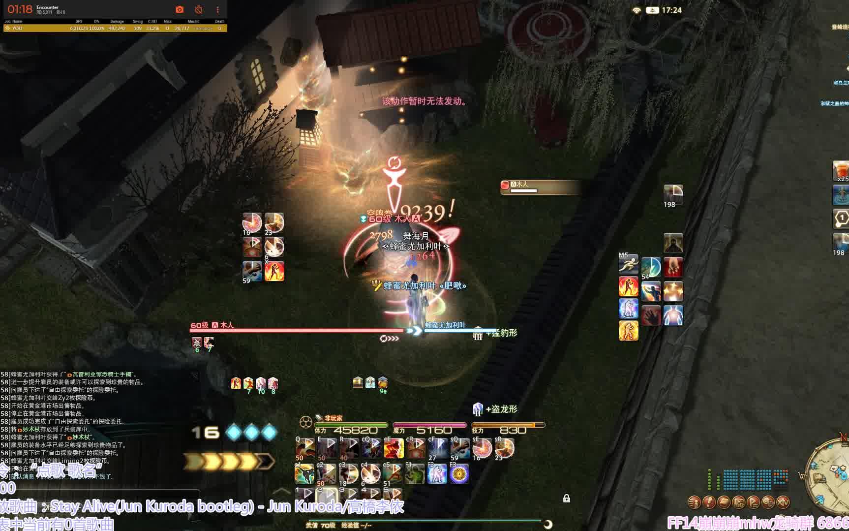 ff14武僧自用木樁