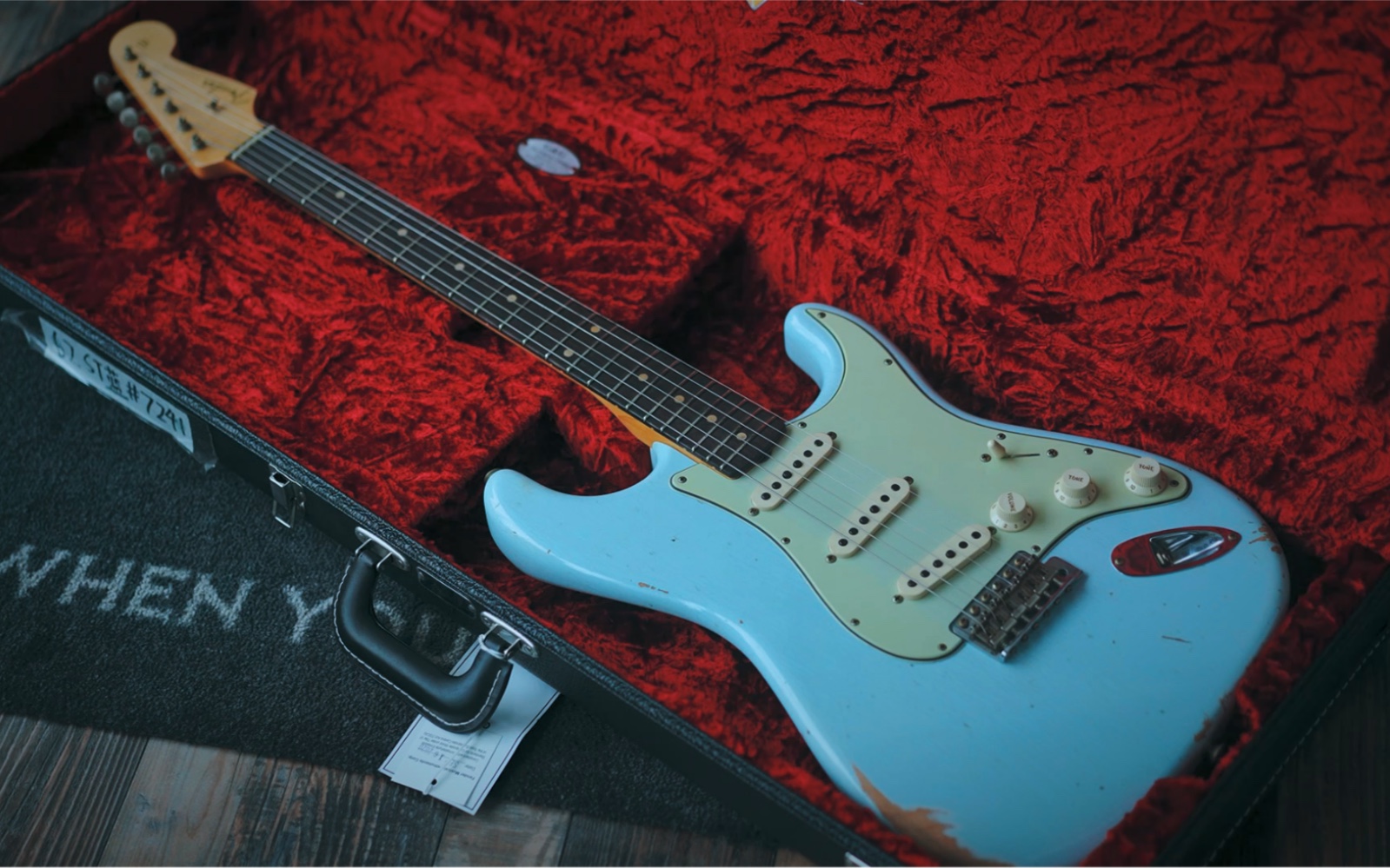 fender custom shop 1962开箱