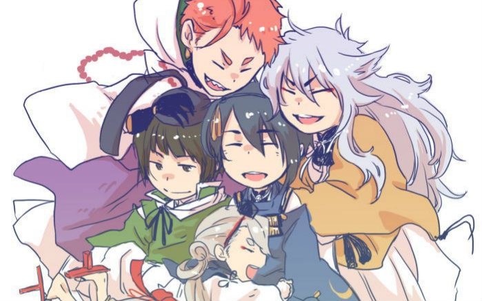 【刀剑乱舞】三条家两人的阿尔卑斯一万尺【手书】_哔哩哔哩 (゜-゜)