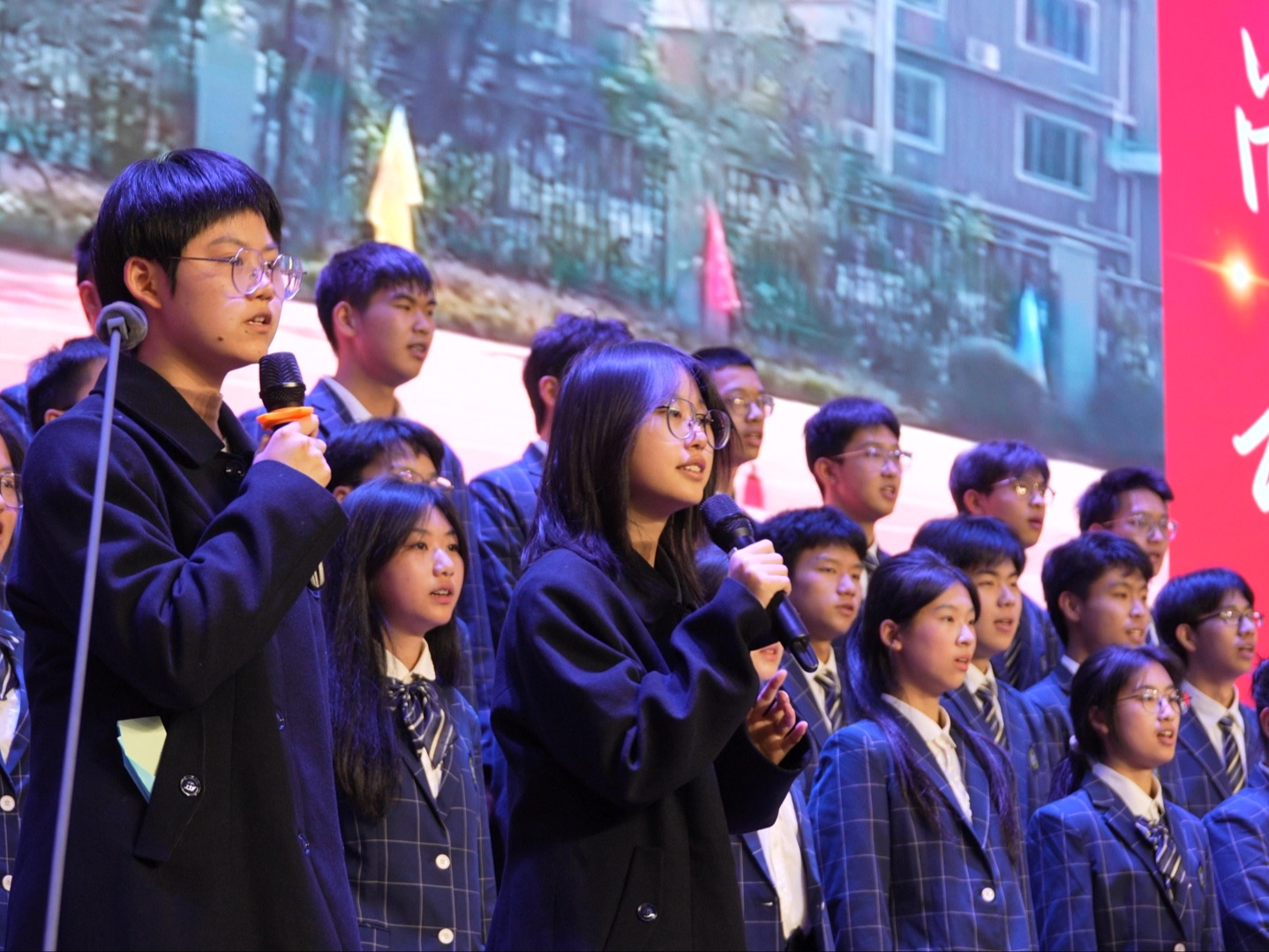 杭四江东 元旦合唱比赛 你就是远方