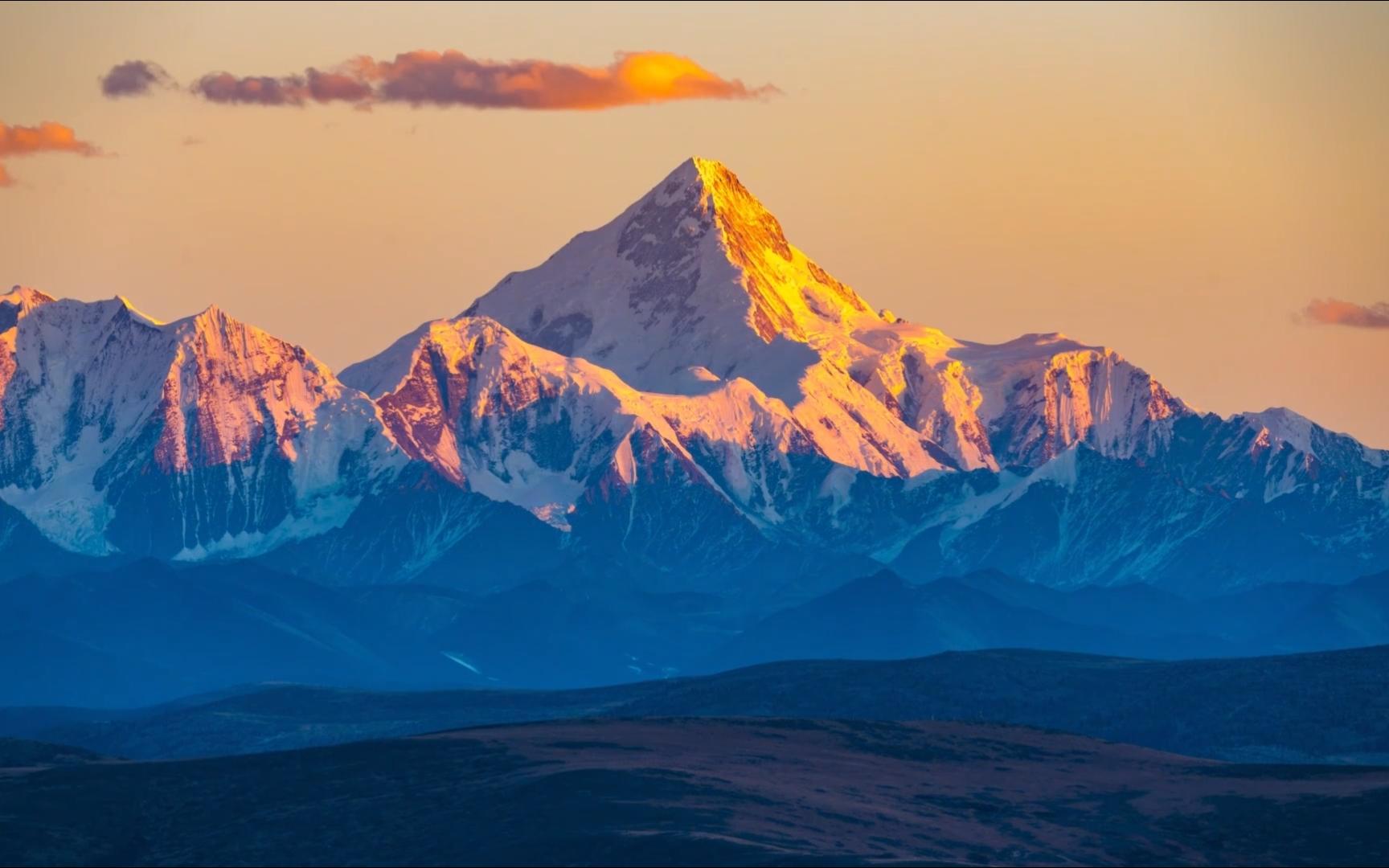 [图]中国 | 贡嘎山 | 蜀山之王的壮丽奇观