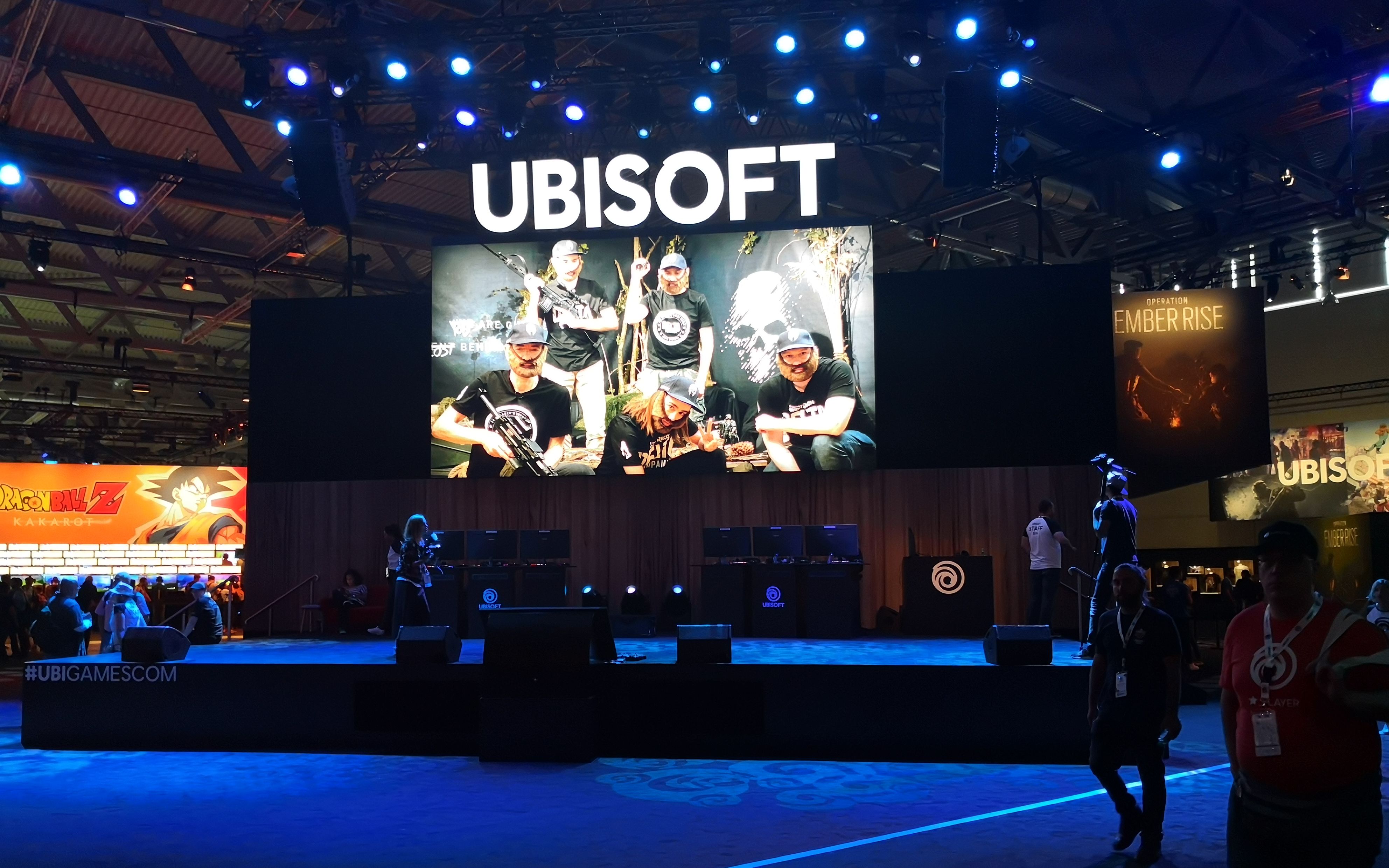 跟着育碧去科隆1科隆游戏展