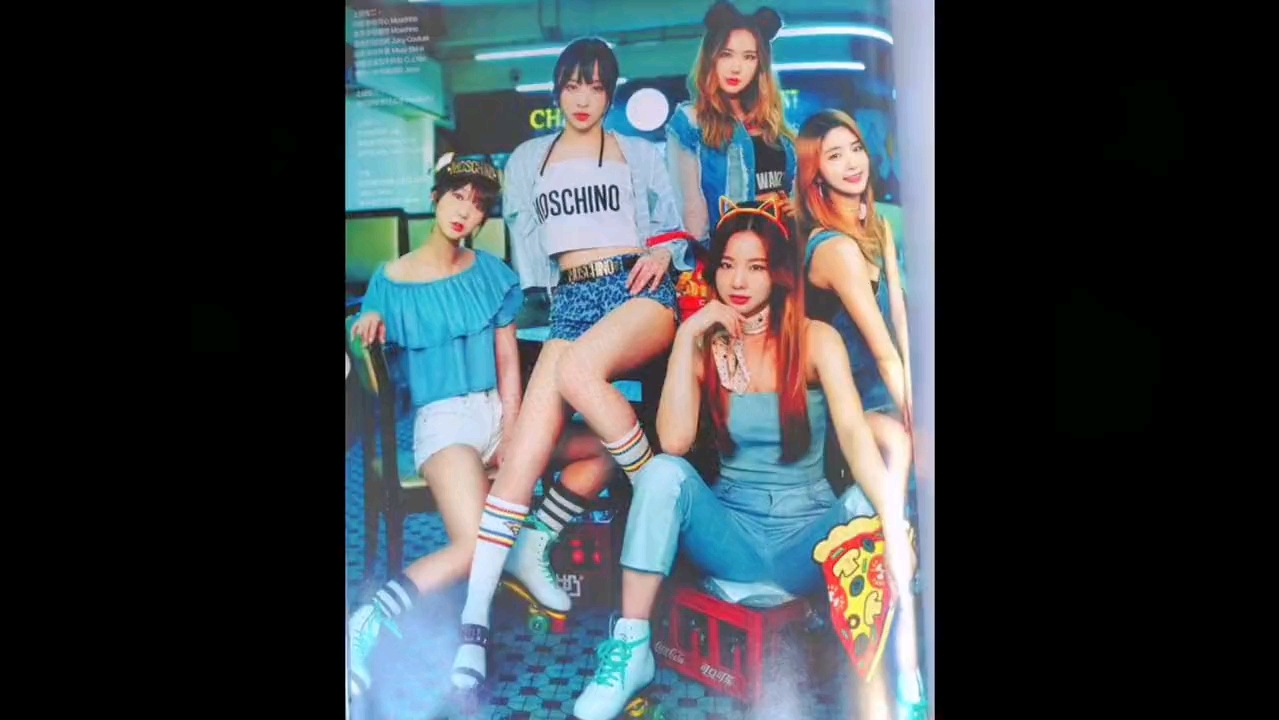 韩国女团组合exid高清mv《up&down》中文国风!