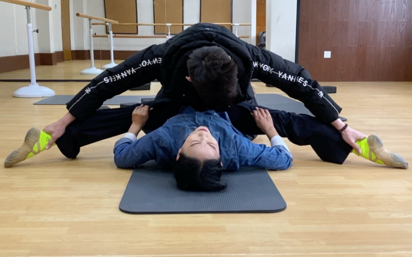 撕叉#芭蕾#舞蹈基本功练习#横叉