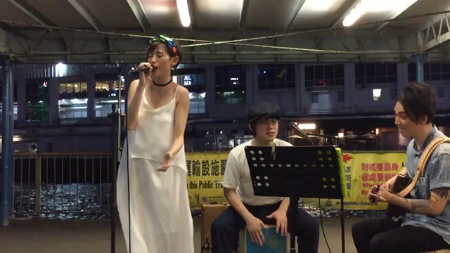 [图]【陈蕾】二十世纪少年（live）香港街头busking