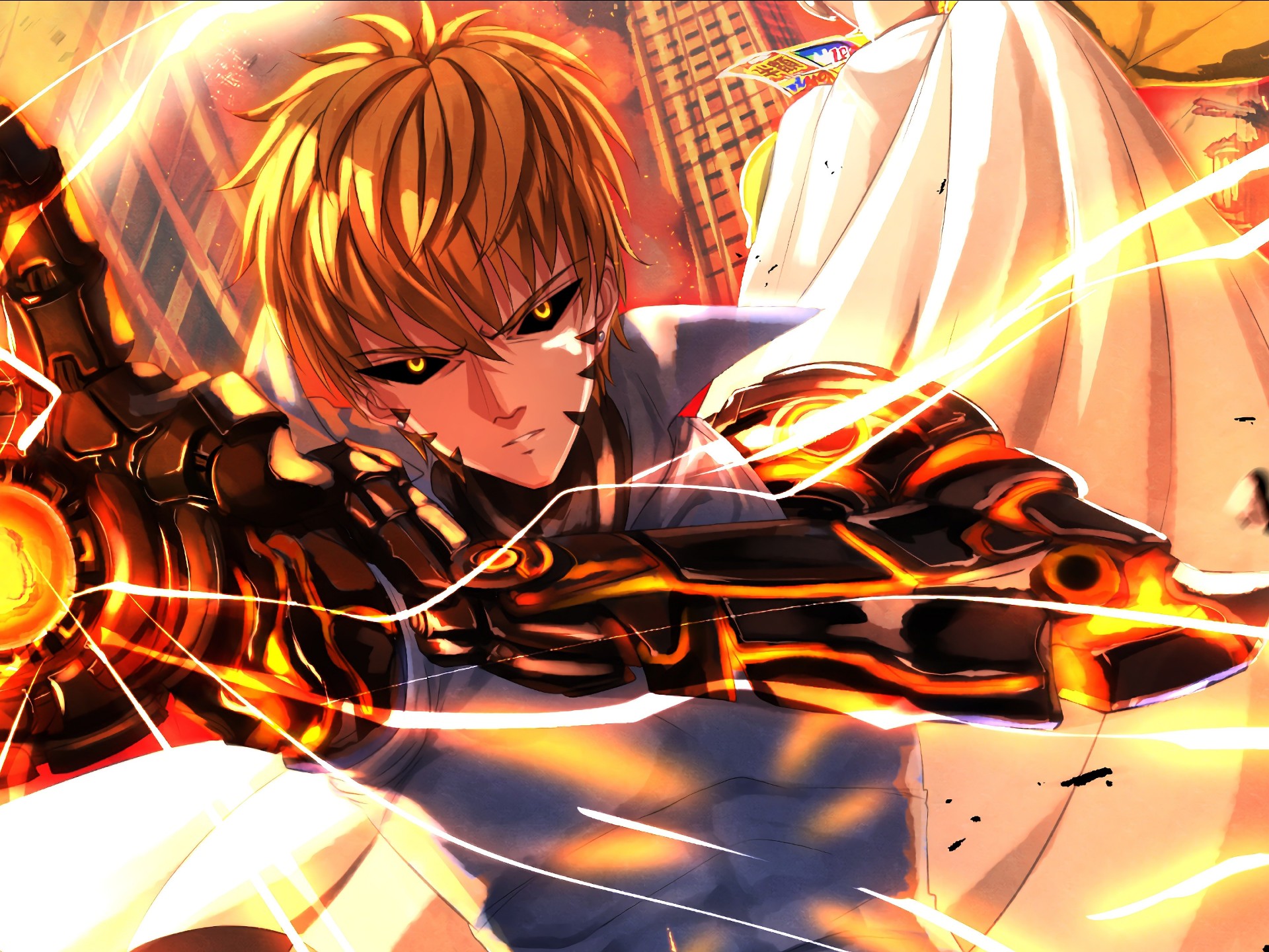 琦玉首席大弟子,经费战士杰诺斯.高燃