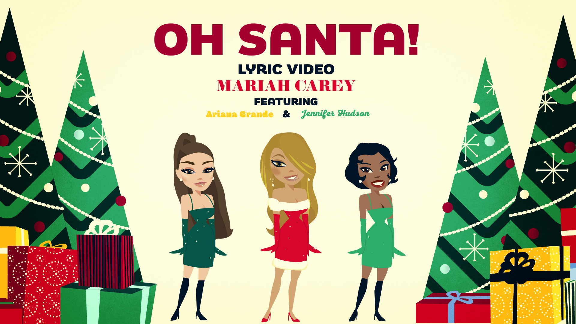 [图]MARIAH CAREY「Oh Santa!」