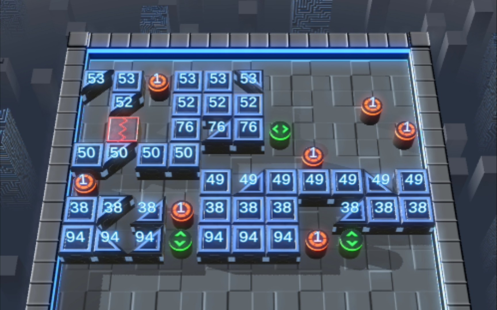 3d·数字打砖块(69)