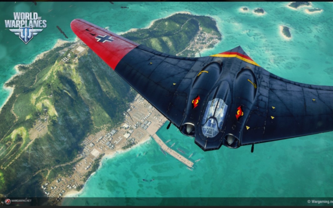 World of Warplanes 战机世界亚服德国Ho 229网络游戏热门视频