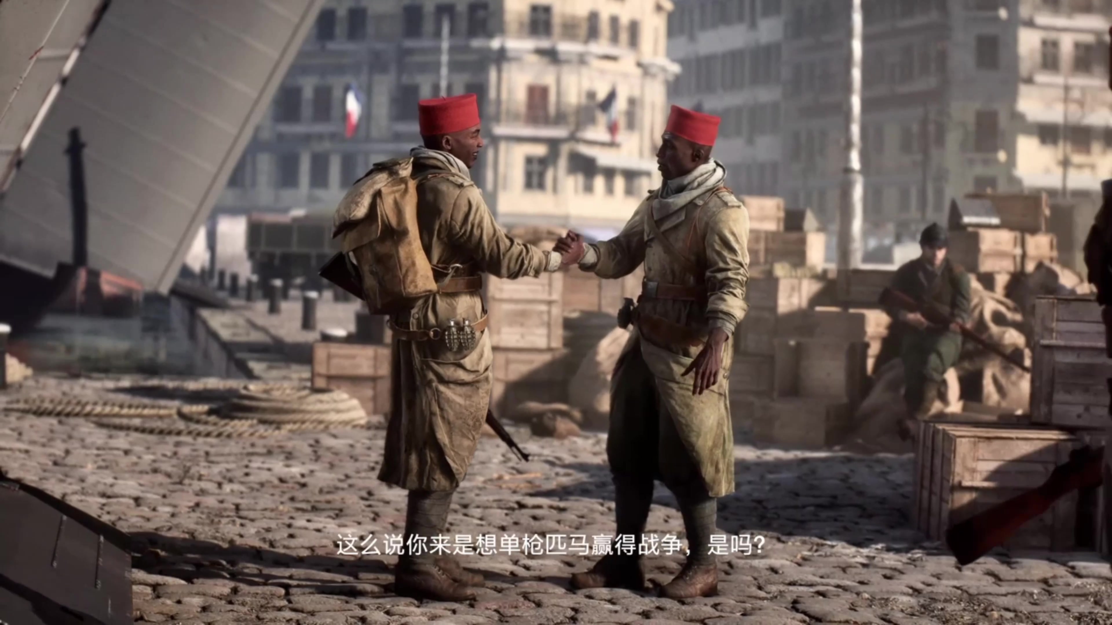战地5单人剧情04:非裔步兵_哔哩哔哩 (゜-゜)つロ 干杯~-bilibili