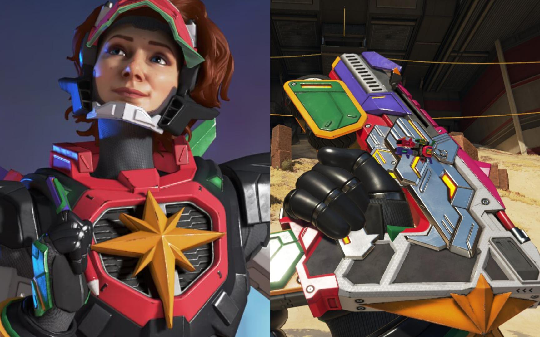 apex英雄 地平线银河守护者&转换者银河之力 银河守护者捆绑包展示