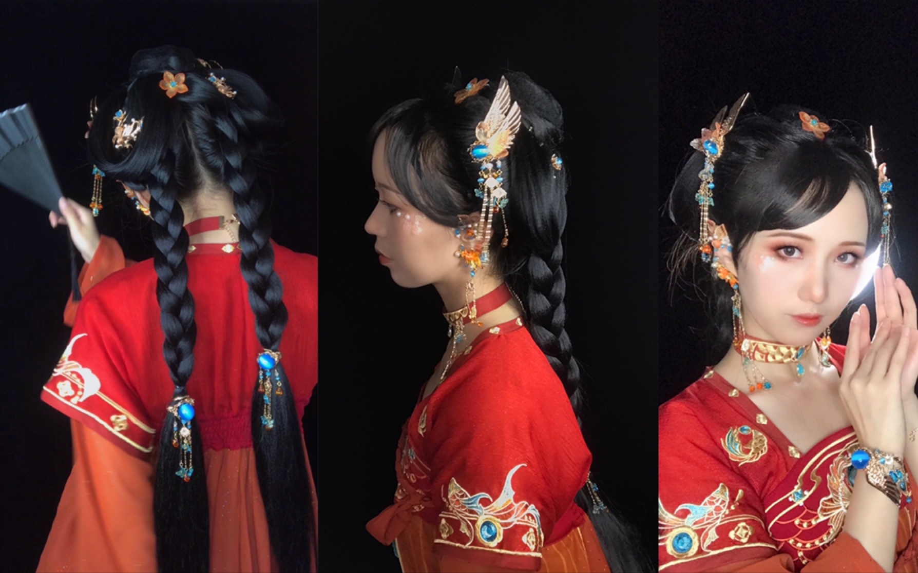 十三余沧海之曜大乔发型教程新手简单入门