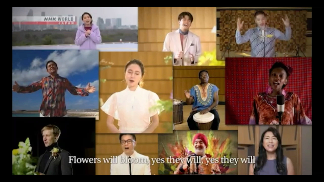 [图]花会绽放 花は咲く Flowers will bloom 多语言版 by NHK