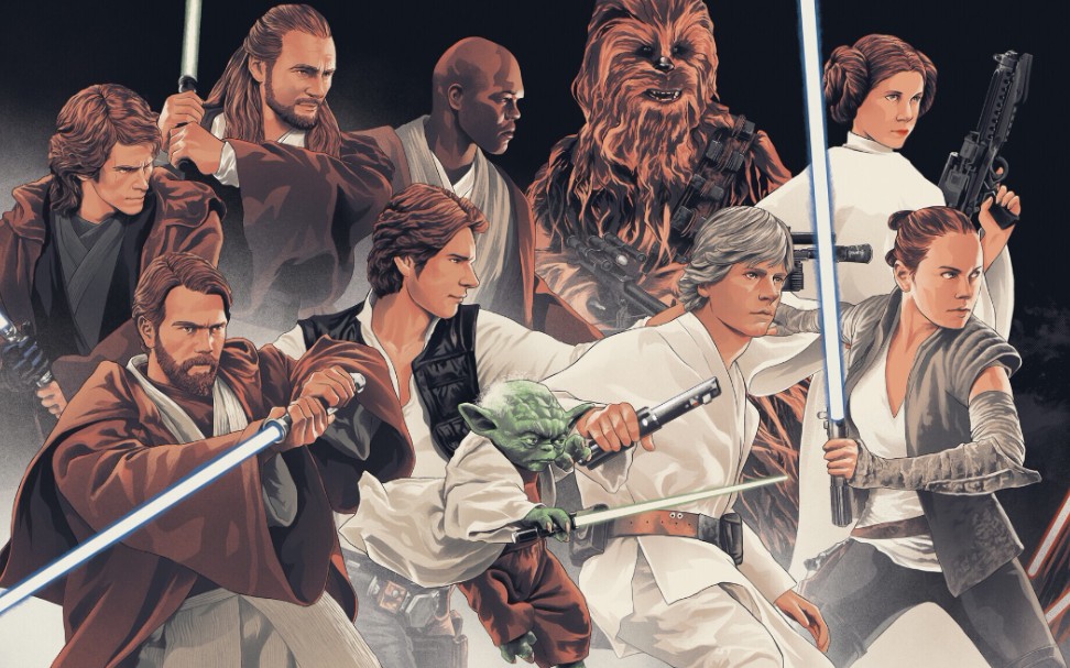 星球大战之绝地武士团群像,高燃混剪_哔哩哔哩_bilibili