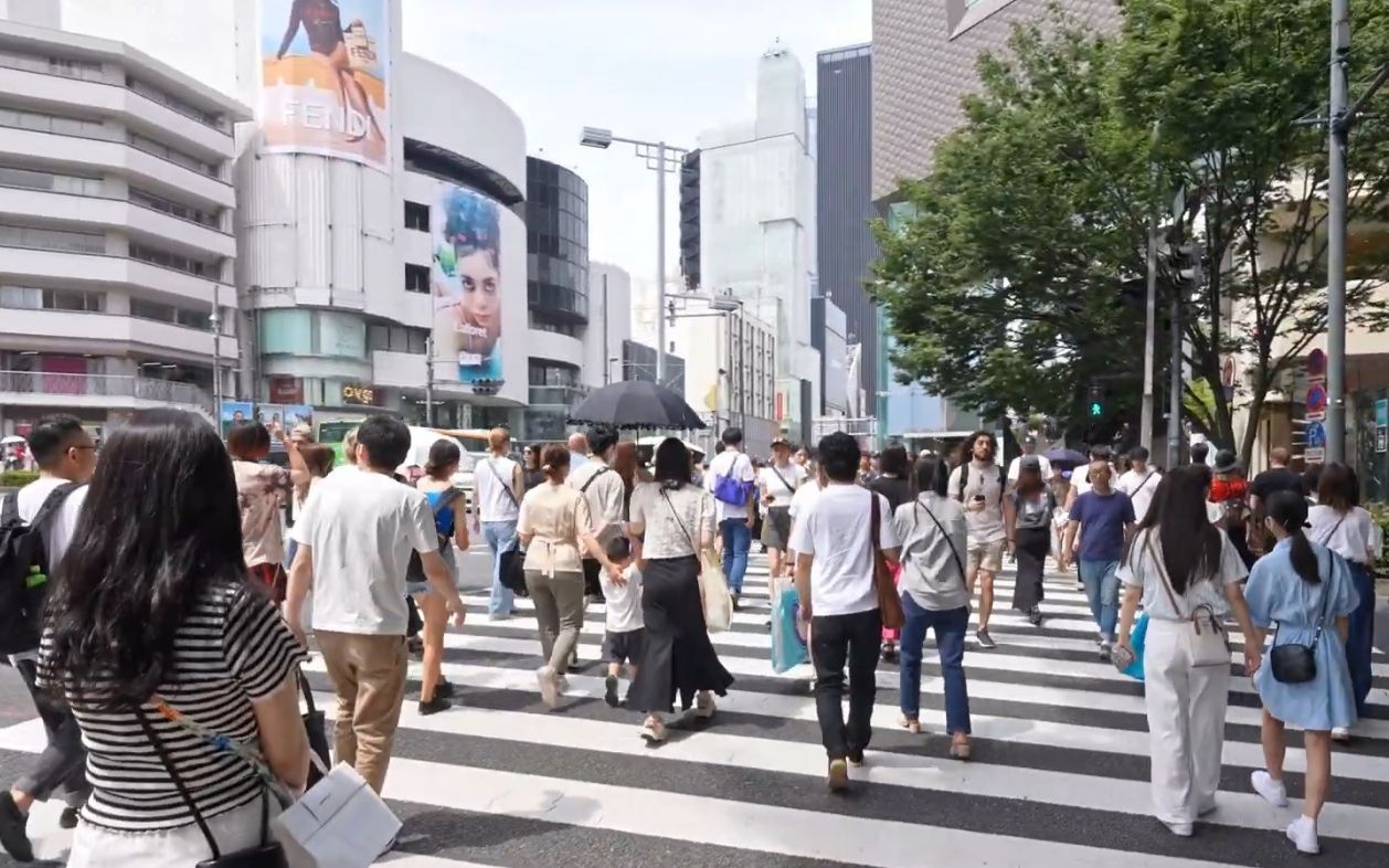 【超清日本】漫步夏季的东京时尚街区 表参道 (1080P高清版) 2023.6哔哩哔哩bilibili