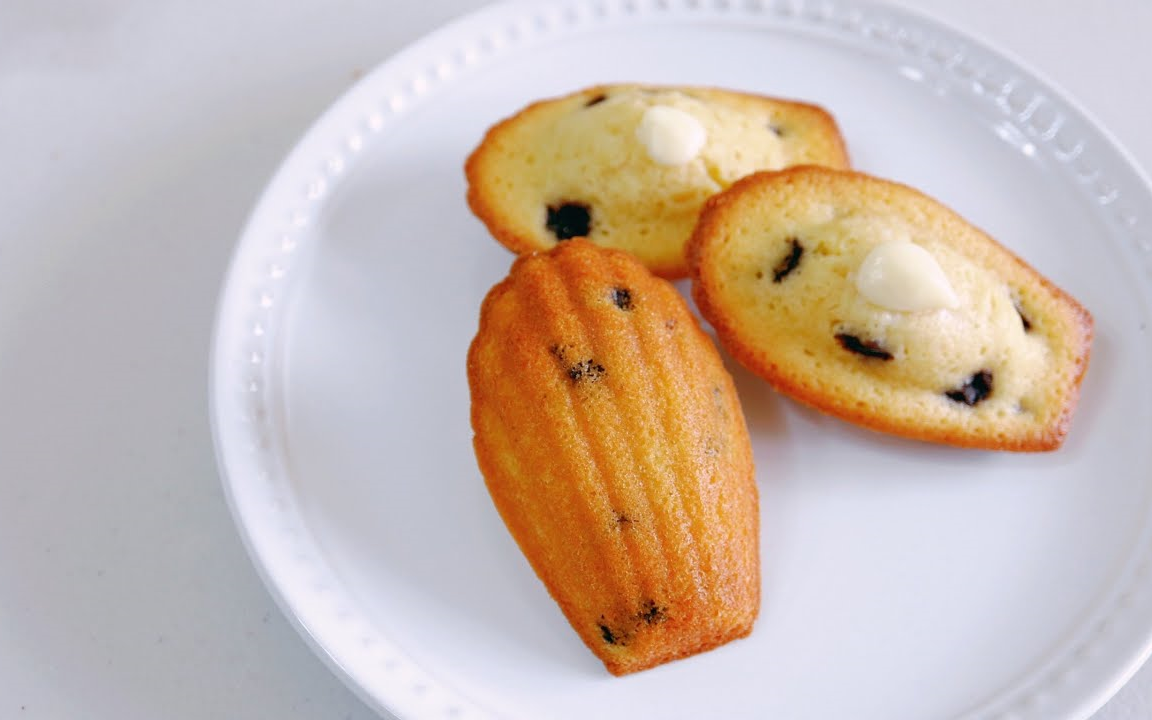 toritori中字白巧克力甘纳许玛德琳whitechocolateganachemadeleine