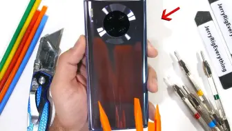 【JerryRigEverything】仍被禁售的华为Mate30Pro耐久性测试