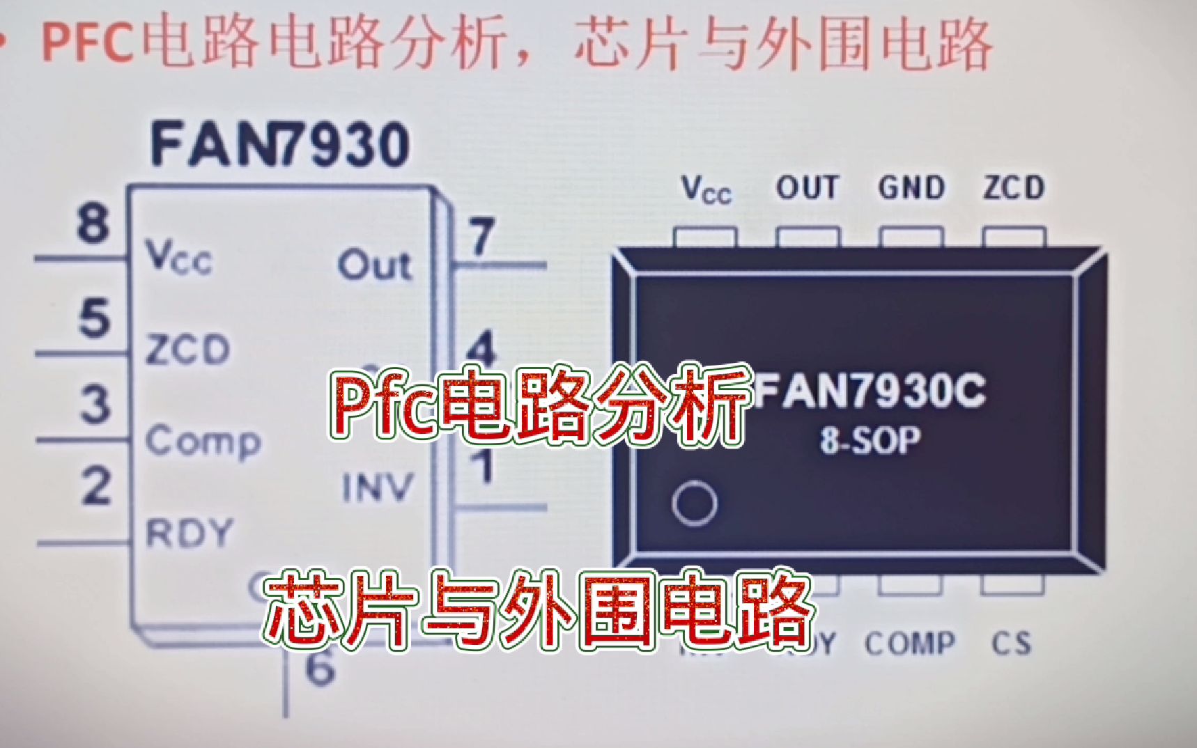 201开关电源的pfc电路分析,芯片引脚功能及外围电路哔哩哔哩bilibili