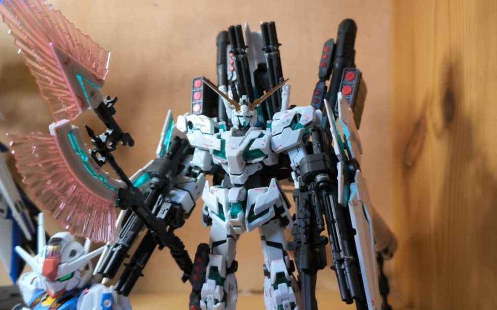 万代 rg 独角兽 模型制作分享(再发一遍)