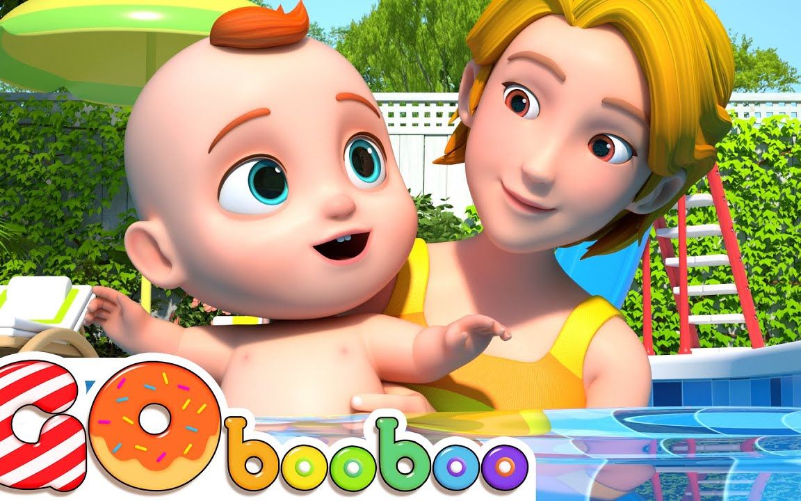 【GoBooBoo英文儿歌】Swimming Song 游泳歌 | Safe On The Pool | GoBooBoo Nursery Rhymes哔哩哔哩bilibili