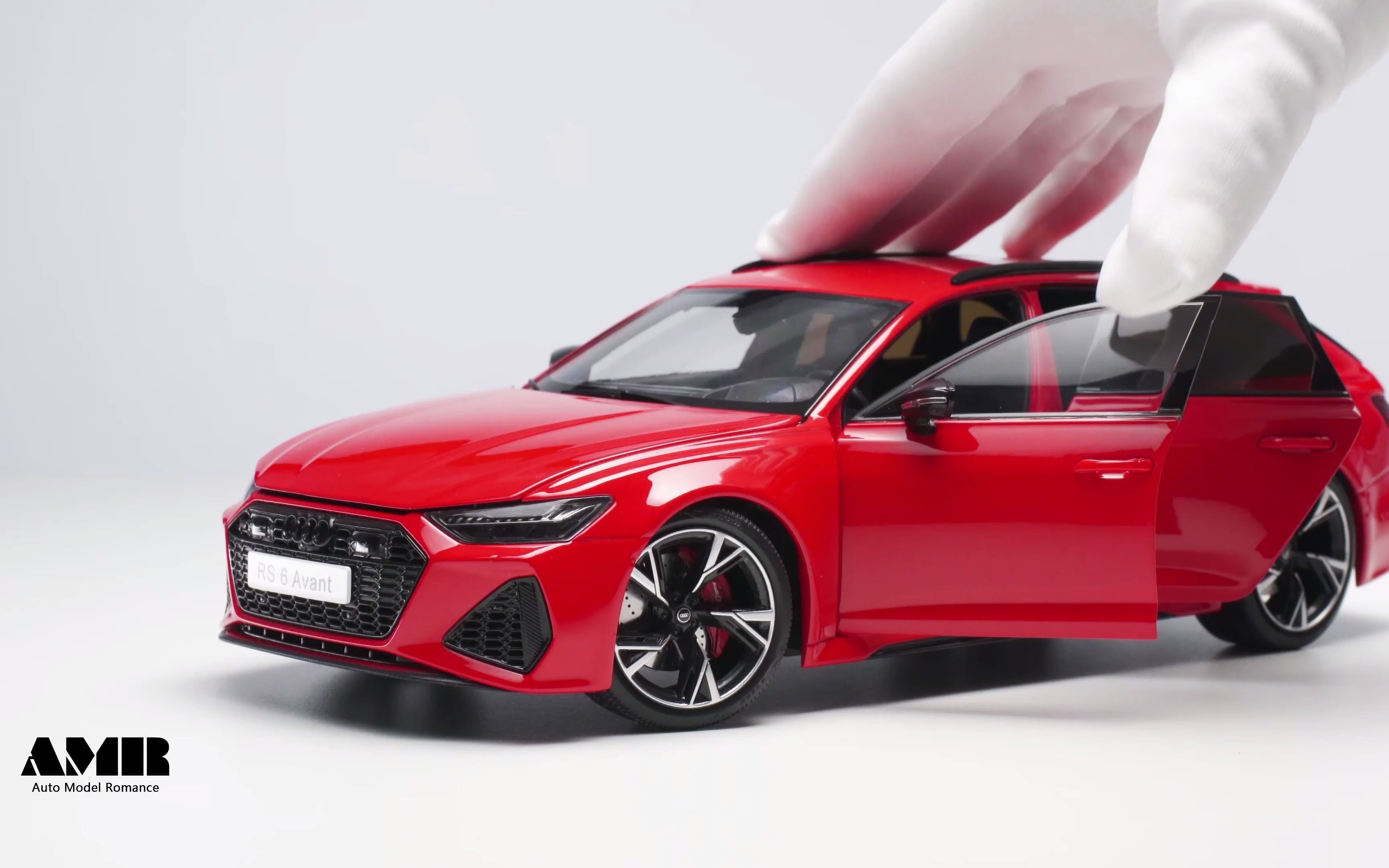 audi rs6 avant 118 diecast model car by kilo works_哔哩哔哩_bili