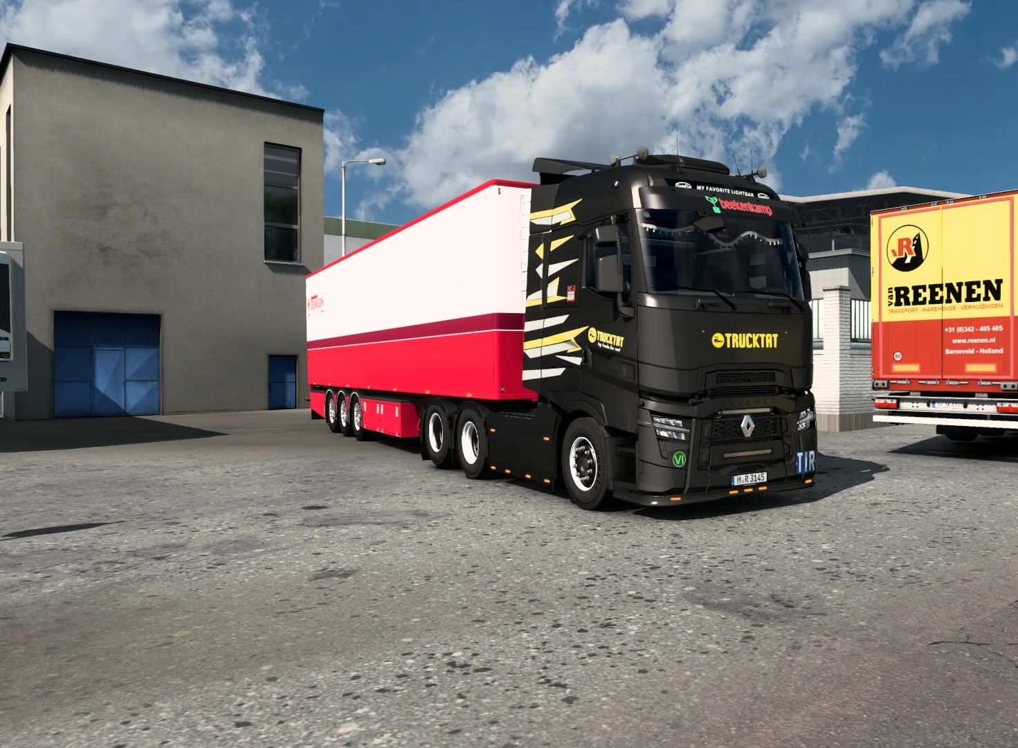 【欧卡2】驾驶船新雷诺t嘤嘤怪,转场!