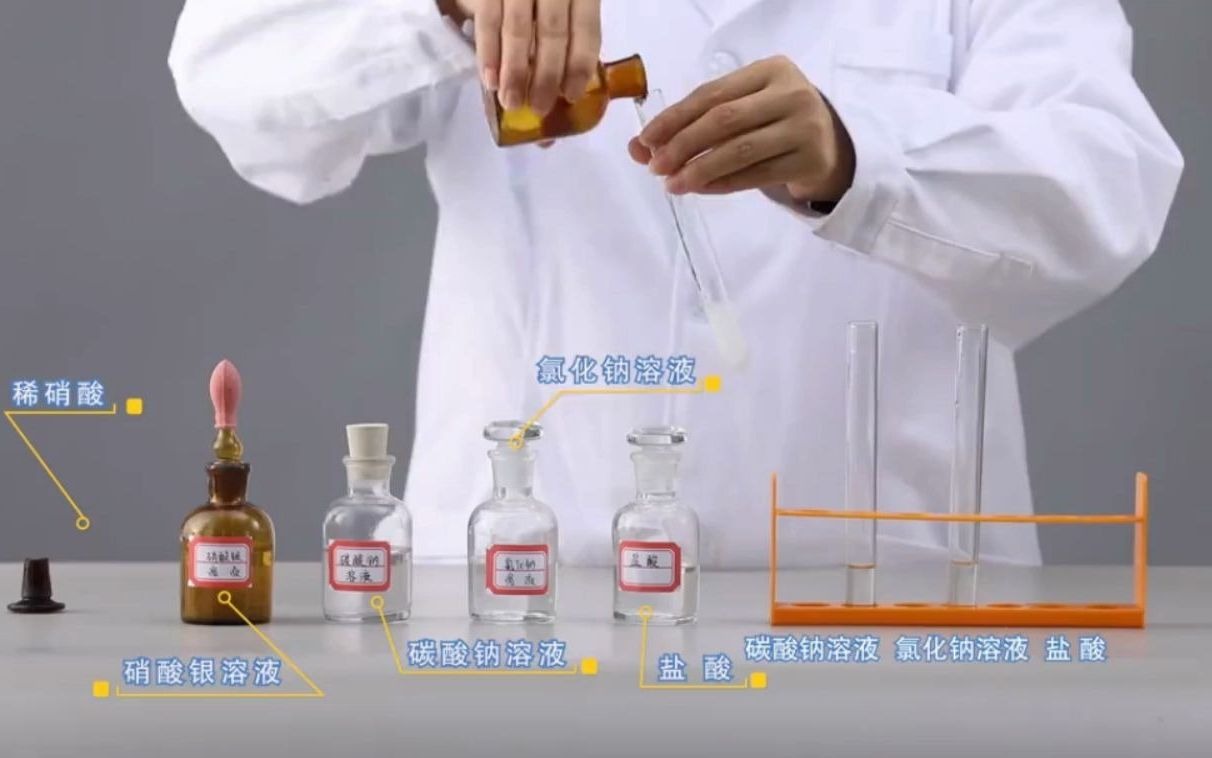氯离子的检验
