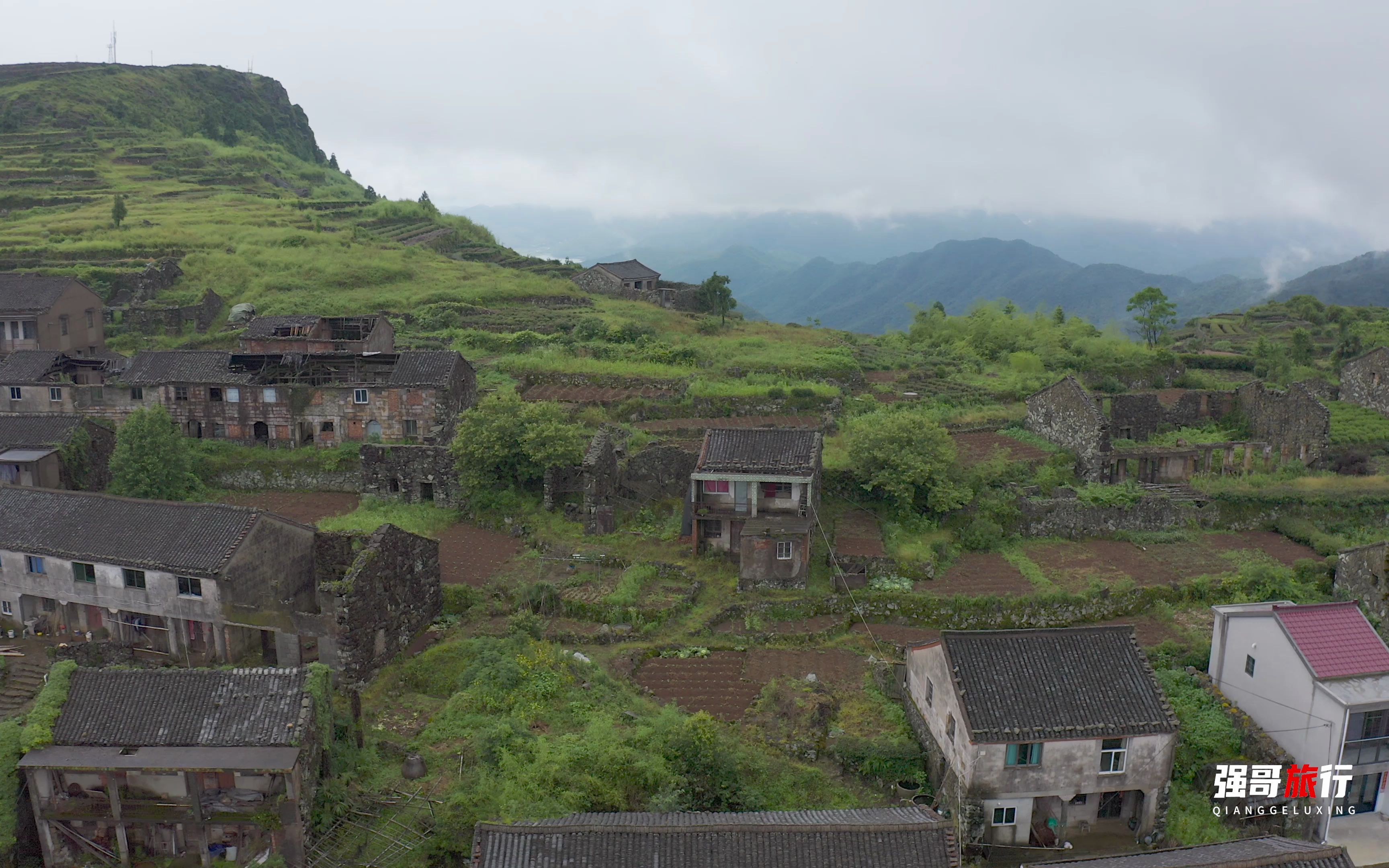 临海兰田山图片