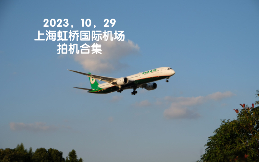 [图]长荣7810，大韩737max，东航C919等！2023年10月29日上海虹桥国际机场拍机合集