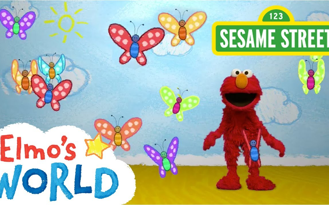 【芝麻街英语Elmo's World】 看动画学英语哔哩哔哩bilibili