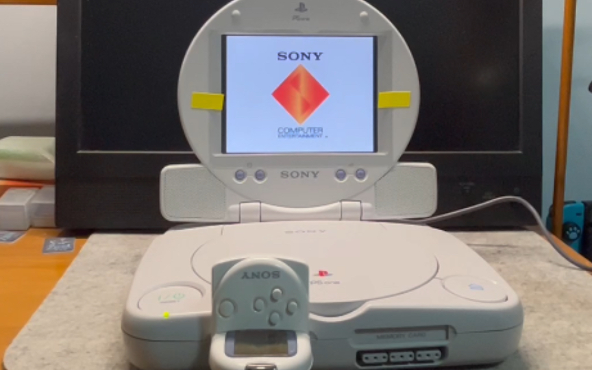 [图]在日本拍到了一台索尼PS1终极进化机型PSone COMBO