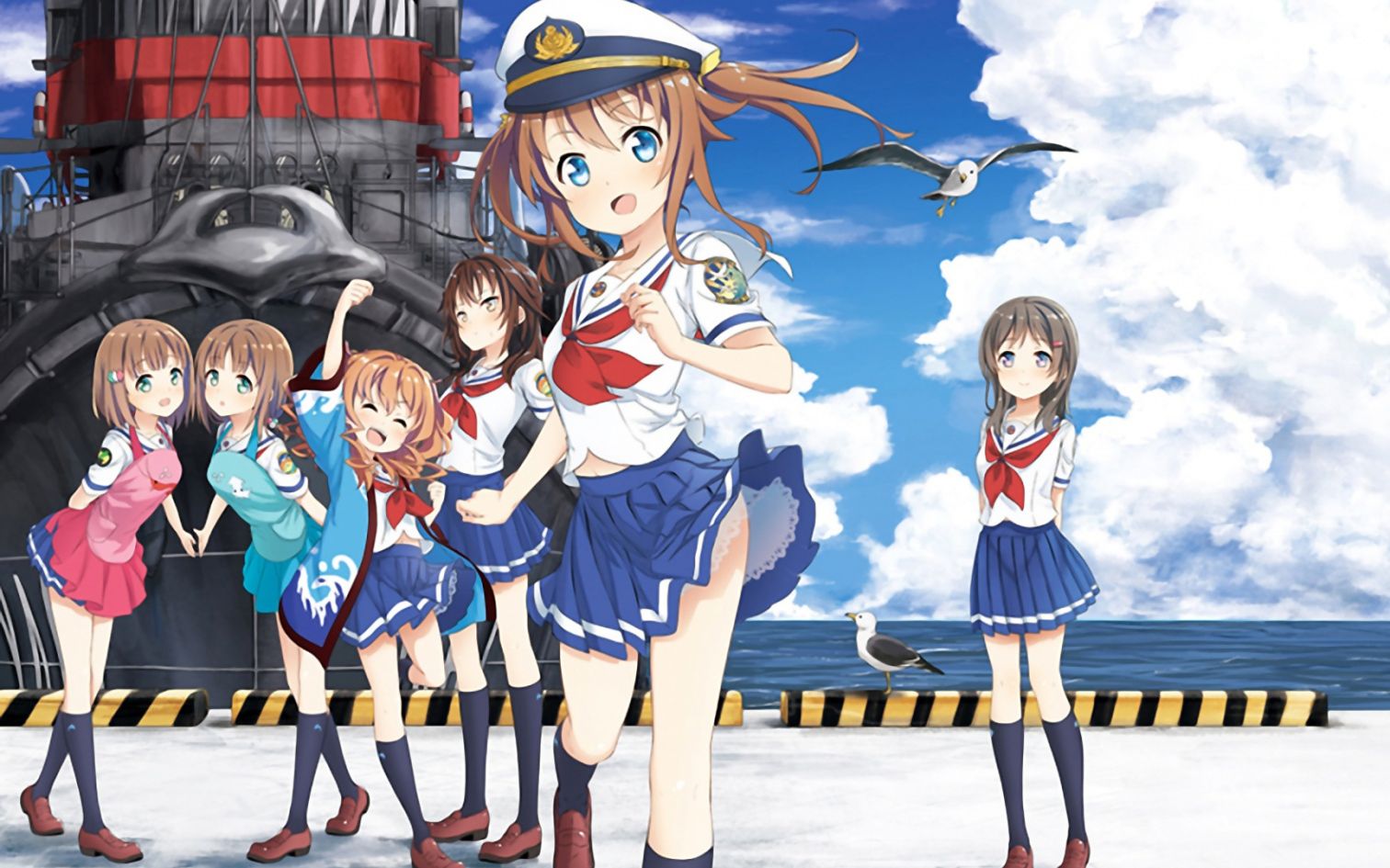 高校舰队/青春波纹 逮虾户deja vu 海军飙船