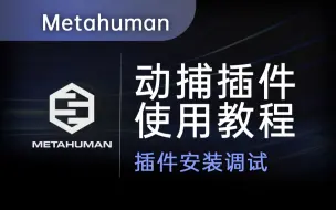 Скачать видео: 【动捕插件使用教程】Metahuman动捕插件安装调试教程，如何利用录好的动作数据驱动Metahuman模型