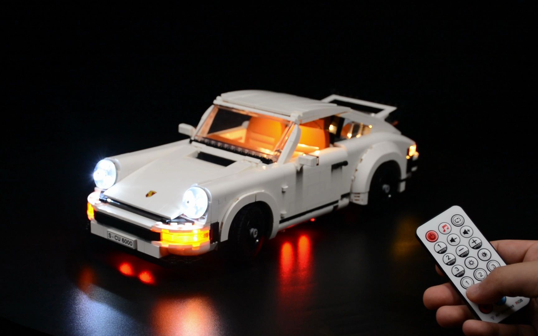 乐高10295保时捷灯组