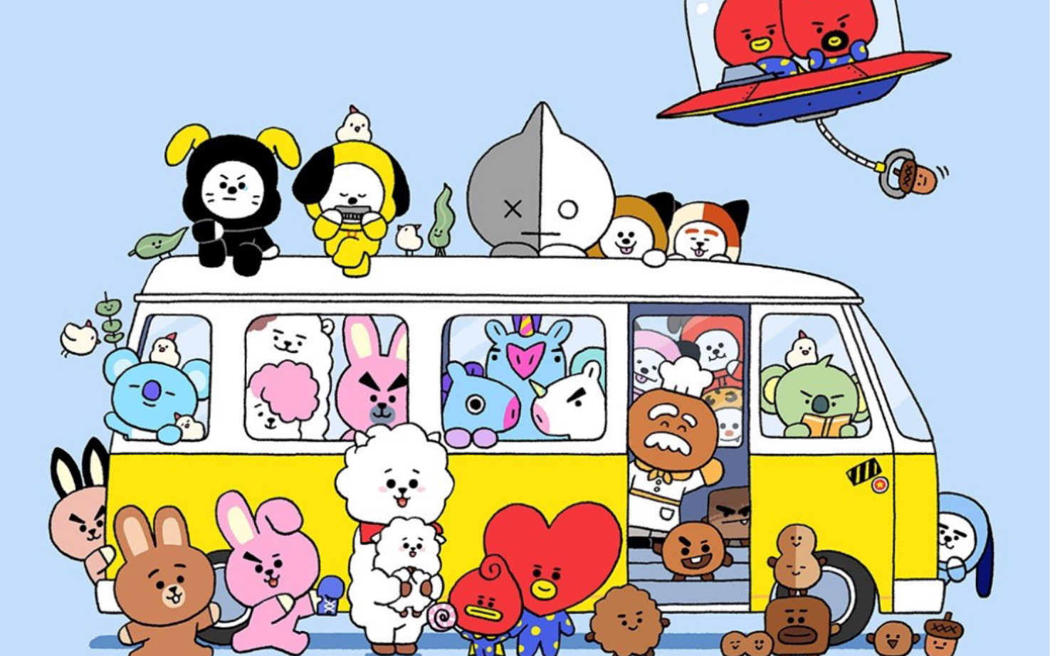 【中字】【完结】bt21 universe 宇宙顶级男团bt21