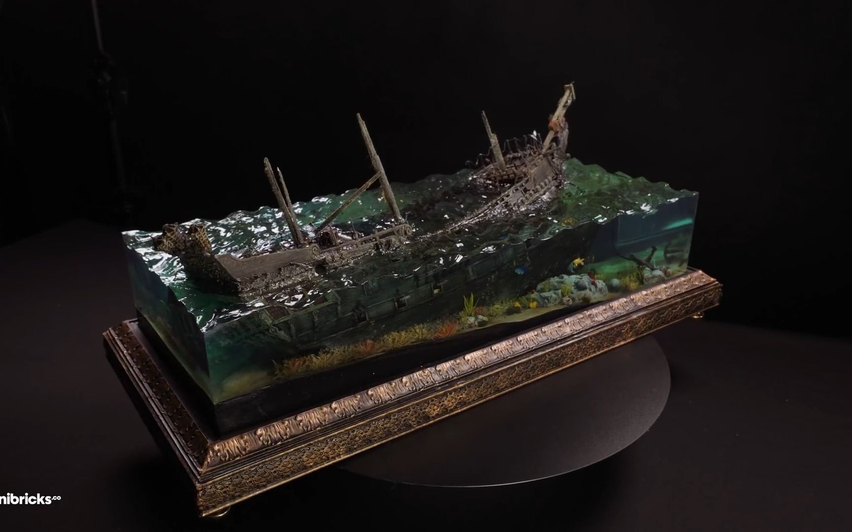 飞翔的荷兰人 树脂模型