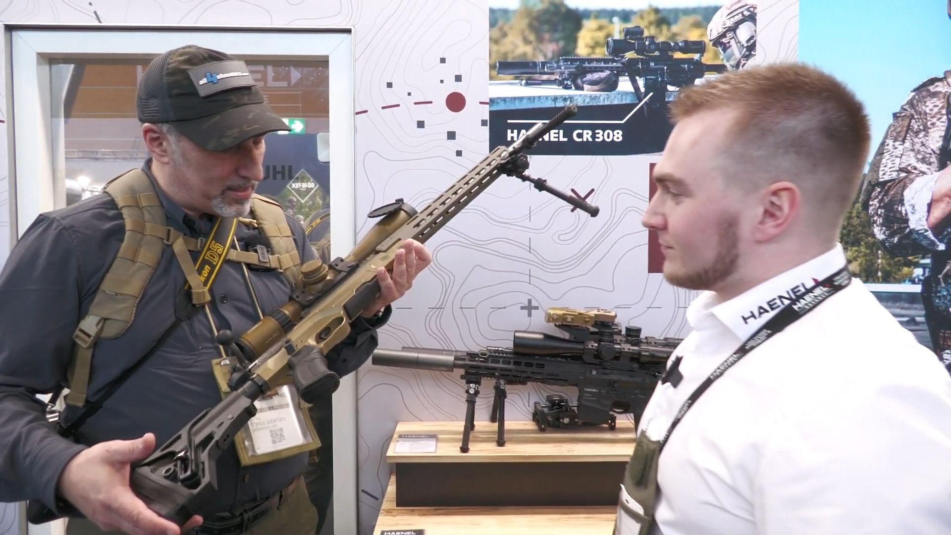 enforce tac 2024:haenel lr/one - 一款新型精密栓动步枪,也适用于